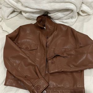 Aritzia Leather Jacket